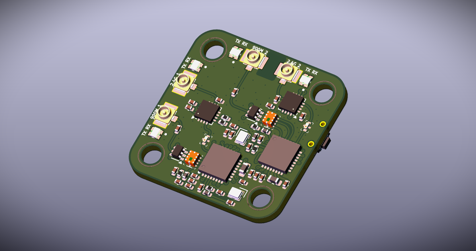 Dual Band Elrs receiver